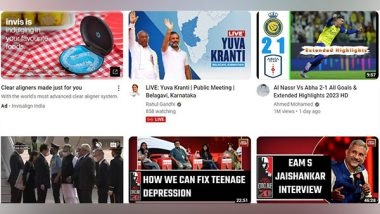 Business News | Cost of YouTube TV's Monthly Subscription to Jump 114 Per Cent from Its Launch