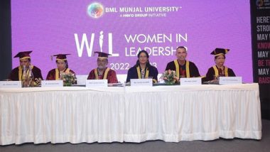 Business News | BML Munjal University Empowers Women In Leadership and at Grassroot Level; Partners with FICCI WISE and G20 Empower Jan Bhagidari for Its First Conference