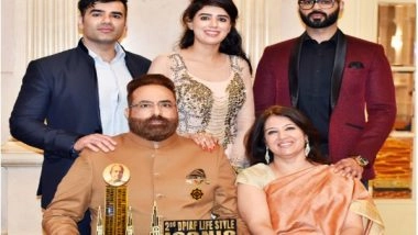 Business News | Dr Jitendra Matlani Awarded with Renowned Entrepreneur of Dubai and Shining Star Social Icon of Dubai Awards