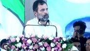 India News | Congress Leaders Will Fight Elections Unitedly, Says Rahul Gandhi in K'taka, Slams BJP Govt over Corruption