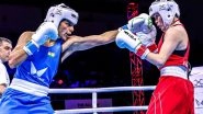 Sports News | Women's World Boxing Championships: Sakshi Choudhary Advances to Quarterfinals in Women's 52 Kg Category
