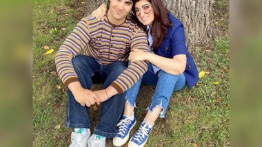 Entertainment News | Twinkle Khanna Receives Flowers from Her Son Aarav on Mother's Day