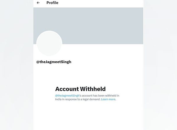 Pro-Khalistan Twitter Accounts, Including of Canadian Lawmaker Jagmeet Singh, Blocked in India