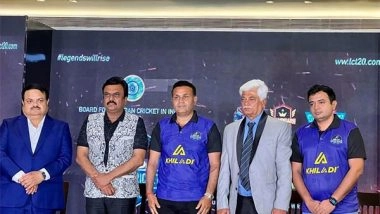 Business News | Sehwag, Harbhajan, Uthappa to Star in KHILADI X Legends Cricket Trophy