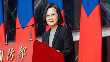 World News | Taiwan President Tsai Ing-wen to Visit US Next Week Amid Chinese Aggression