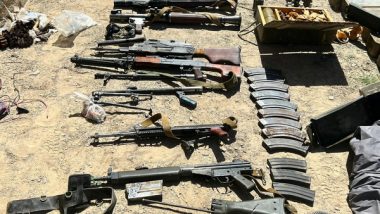 World News | Huge Cache of Weapons, IEDs Seized in Balochistan's Chaman