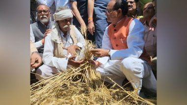 Farmers to Be Given Relief of Rs 32,000 A Hectare for Crop Loss of Over 50% Due to Hailstorm, Untimely Rains, Says Madhya Pradesh CM Shivraj Singh Chouhan