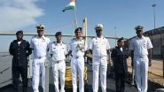 World News | INS Sujata Visits Port Maputo in Mozambique