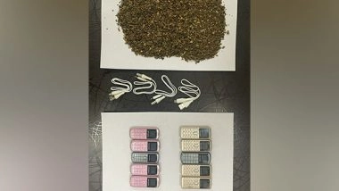 India News | 10 Mobile Phones, Tobacco Seized in Delhi's Rohini Jail