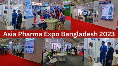 Business News | Prochem-Tapasya Solutions Attract a Good Number of Enquiries at the Asian Pharma Expo, Bangladesh