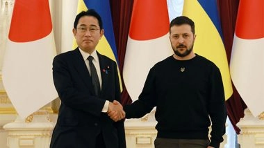 World News | Kishida, Zelenskyy Hold Talks on Wide-ranging Issues in Kyiv, 'strongly' Condemn Russian Aggression