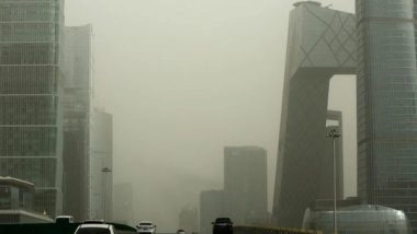 World News | Severe Sandstorm Engulfs Beijing, Air Pollution Soars to Hazardous Levels