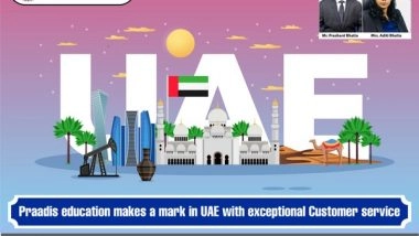 Business News | Praadis Education Makes a Mark in UAE with Exceptional Customer Service