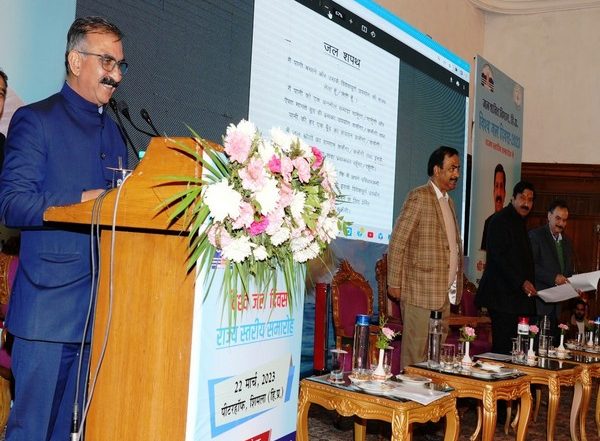 India News | Need to Preserve the 'Blue' to Keep the 'Green': Himachal CM Sukhu on World Water Day