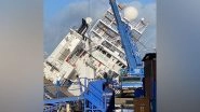 Scotland: 25 People Injured After Ship Containing Passengers Tips Over at Edinburgh Dockyard (Watch Video)