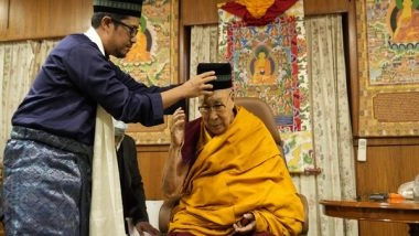 World News | Malaysian Muslim Youth Representatives Visit Dalai Lama, Discuss Issues of Religious Harmony