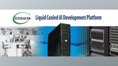 Business News | Supermicro Expands GPU Solutions Portfolio with Deskside Liquid-Cooled AI Development Platform, Powered by NVIDIA