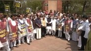 India News | Opposition MPs Hold Protest March Demanding JPC over Adani Issue