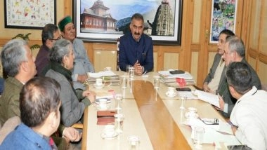 India News | Special Task Force to Be Formed to Curb Drug Mafia : Himachal CM Sukhu