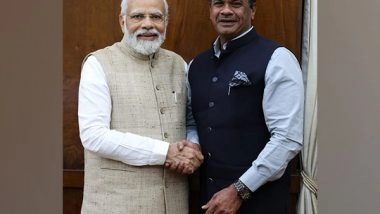 India News | Telangana Cong MP Meets PM Modi Amid Protests over Rahul Gandhi's Conviction