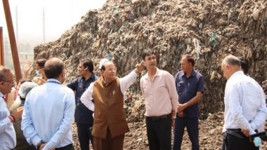 India News | LG VK Saxena Reviews Progress of Legacy Waste Disposal at Landfill Sites in Delhi