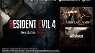 Business News | Resident Evil 4 Releases Today, March 24th - Free Demo is Also Available for Download