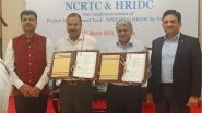 Business News | HRIDC is Leveraging NCRTC's SPEED to Enhance Its Project Monitoring and Management