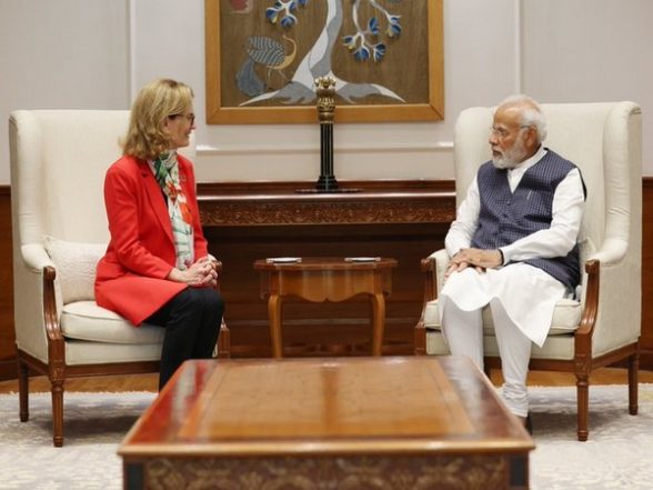 World News | PM Modi Meets ITU Secy General Doreen Bogdan-Martin, Discusses Digital Technology, Connectivity - Vimarsana News