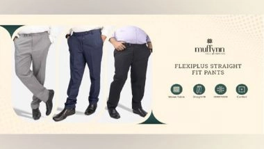 Business News | Muffynn Launches Flexiwaist Pant for Men