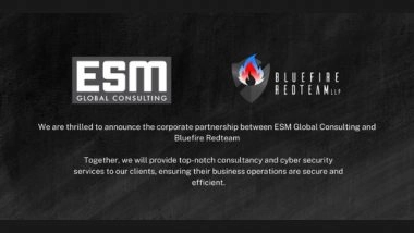 Business News | Bluefire Redteam and ESM Global Consulting Announce Exciting New Partnership
