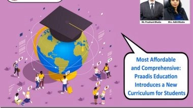 Business News | Most Affordable and Comprehensive: Praadis Education Introduces a New Curriculum for Students