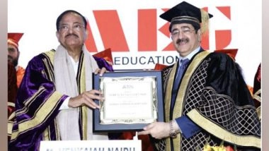 Business News | M Venkaiah Naidu Blessed Students of Asian Education Group