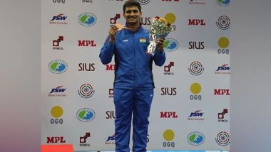 Sports News | ISSF World Cup: Rudrankksh Wins Bronze; China Extend Golden Run