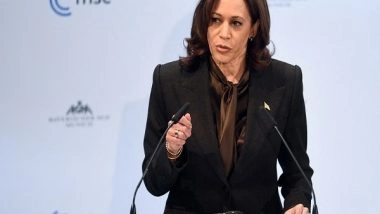 World News | US VP Kamala Harris 'deeply Saddened' by Ban on Afghan Girls' Schooling