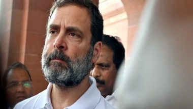 India News | Rahul Gandhi's Disqualification from LS Triggers Huge Political Row; BJP Terms Him Habitual Loose Cannon, Opposition Leaders Slam Government