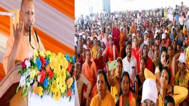 India News | Congress Always Did Politics of Dividing Country, Promoted Naxalism and Terrorism, Claims CM Yogi