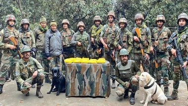 India News | J-K: Army Foils Bid to Smuggle Narcotics Near LoC in Poonch