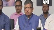India News | Rahul's Utterances on Modi's Surname Were Abusive, Not Critical, Says BJP's Ravi Shankar Prasad