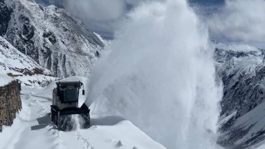 India News | Trishakti Sappers, BRO Launch Massive Snow Clearing Ops in Sikkim