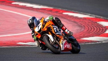Sports News | Rushab Shah Excels in Dubai National Sportsbike Super Series with Seven Podiums