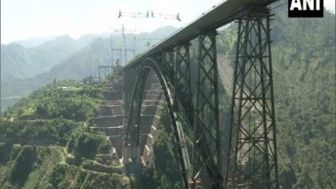 India News | World's Highest Railway Bridge in J-K  Set to Be Operational Soon