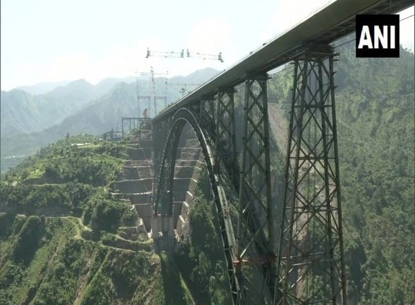 India News | World's Highest Railway Bridge in J-K  Set to Be Operational Soon