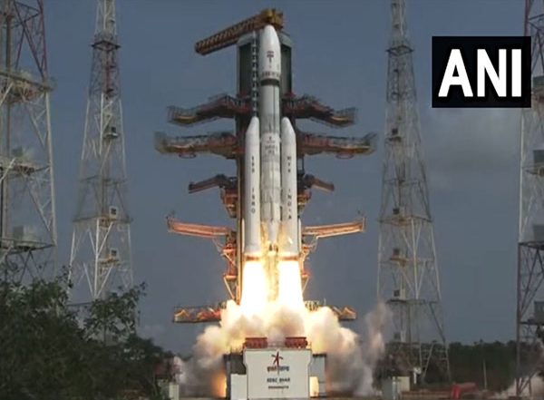 India News | ISRO Launches India's Largest LVM3 Rocket from Sriharikota