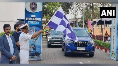 India News | Indian Navy Flags off 7,000-km Car Expedition at NSNIS