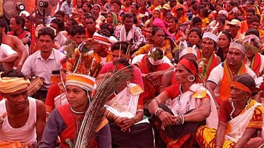 India News | Odisha: Jana Jati Outfit Holds Rally in Bhubaneswar, Demands Removal of ST Status of Converted Tribals