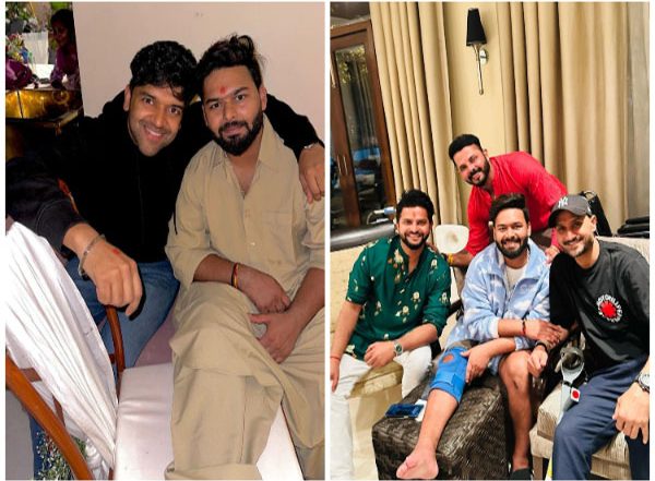 Entertainment News | Guru Randhawa, Harbhajan Singh Meet Rishabh Pant, Wish Him Speedy Recovery in Special Posts