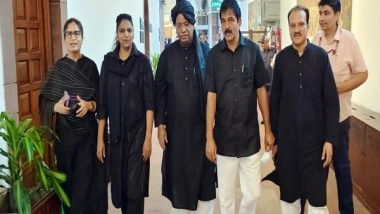 India News | Congress MPs to Protest in Black Clothes in Parliament Against Rahul Gandhi's Disqualification, Adani Issue