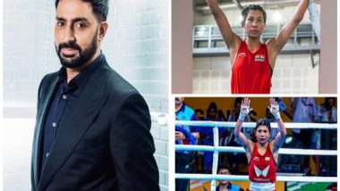 Entertainment News | Abhishek Bachchan Hails Nikhat Zareen, Lovlina Borgohain's Golden Win at World Boxing Championships
