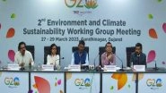 India News | G20: Second Environment and Climate Sustainability Working Group Meeting to Begin Tomorrow at Gandhinagar