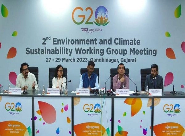 India News | G20: Second Environment and Climate Sustainability Working Group Meeting to Begin Tomorrow at Gandhinagar
